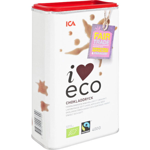 ICA I Love Eco Chokladdryck Ekologisk