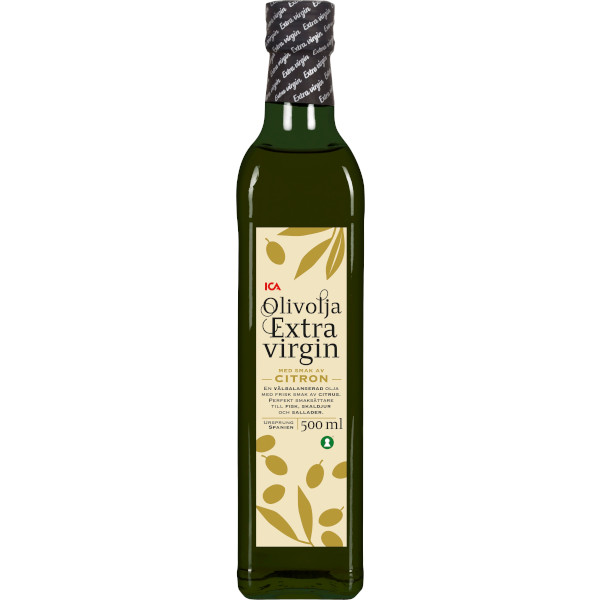 ICA Olivolja Extra Virgin Citron