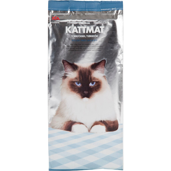 ICA Kattmat Torrfoder Lax & Ris