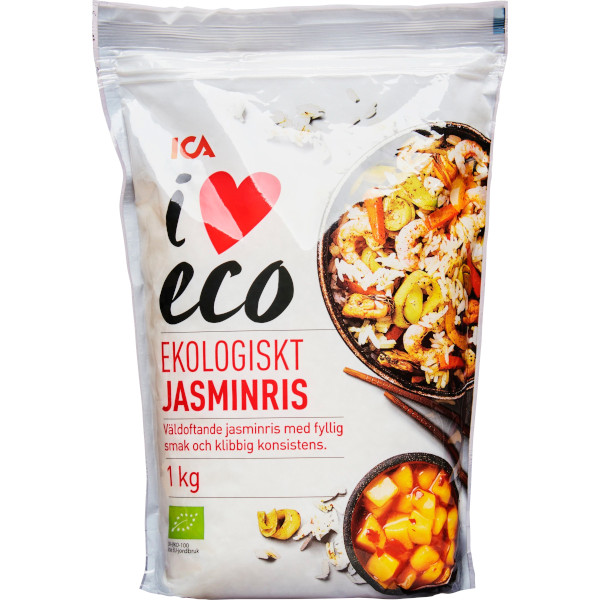 ICA I Love Eco Jasminris Ekologiskt