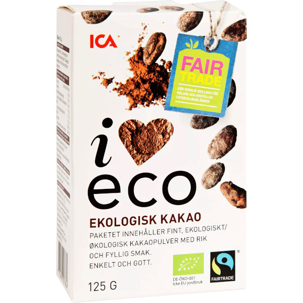 ICA I Love Eco Kakao Ekologisk