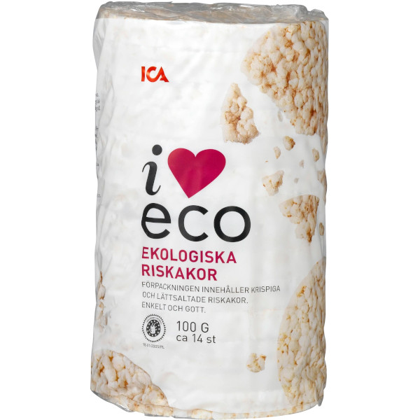 ICA I Love Eco Riskakor Ekologiska