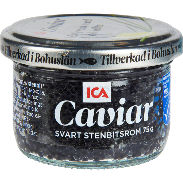 ICA Caviar Svart Stenbitsrom