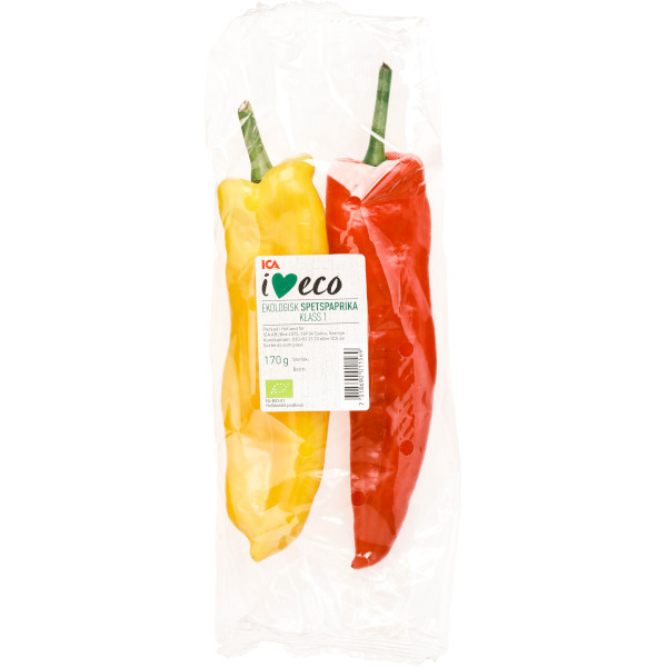 ICA I Love Eco Spetspaprika Mix Ekologisk