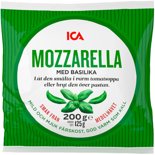 ICA Mozzarella Basilika