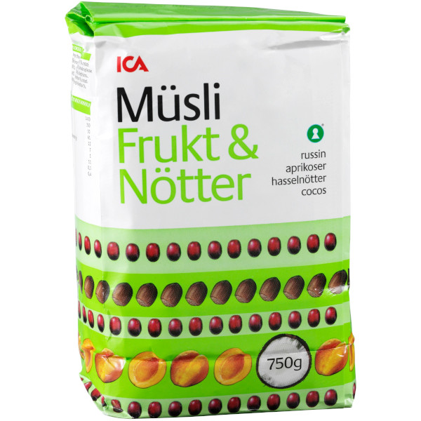 ICA Müsli Frukt & Nötter