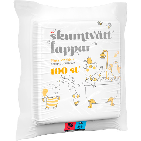 ICA Skumtvättlappar