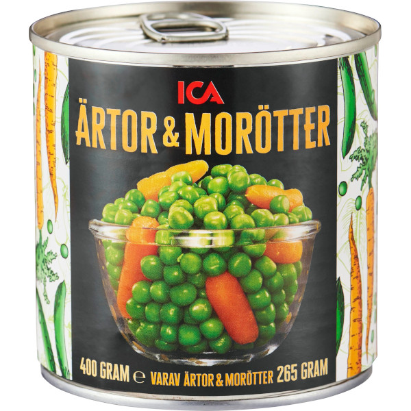 ICA Ärtor & Morötter