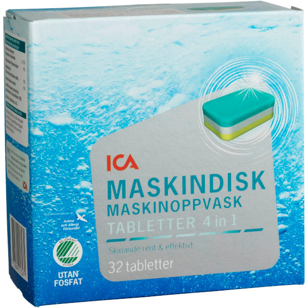 ICA Maskindisktabletter
