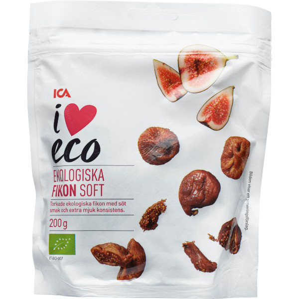 ICA I Love Eco Fikon Soft Ekologiska
