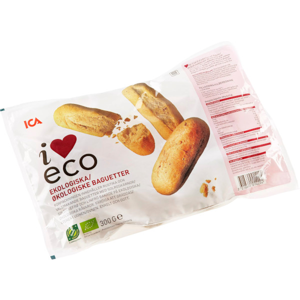 ICA I Love Eco Baguetter Ekologiska