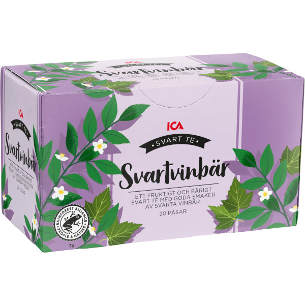 ICA Svart Te Svartvinbär