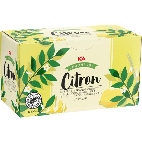 ICA Grönt Te Citron