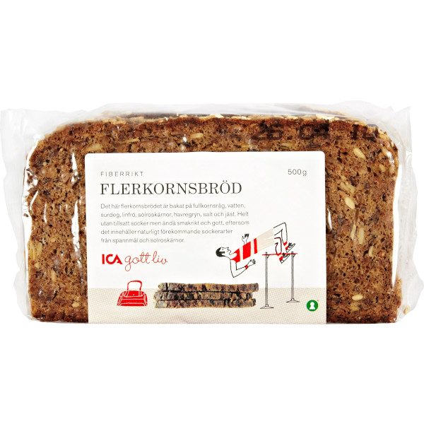 ICA Gott Liv Flerkornsbröd