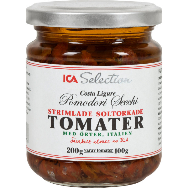 ICA Selection Soltorkade Tomater Strimlade