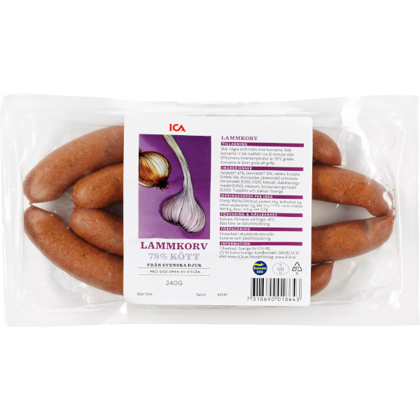 ICA Lammkorv