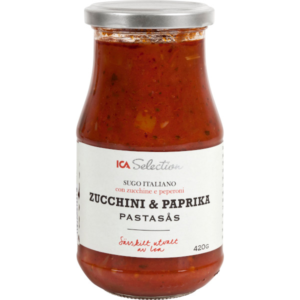 ICA Selection Pastasås Zucchini & Paprika