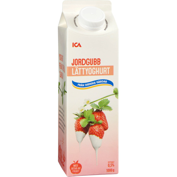 ICA Lättyoghurt Jordgubb