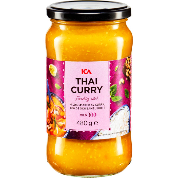 ICA Matlagningssås Thai Curry