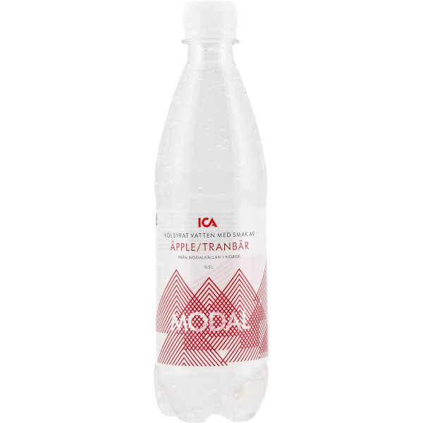 ICA Vatten Kolsyrat Äpple/Tranbär
