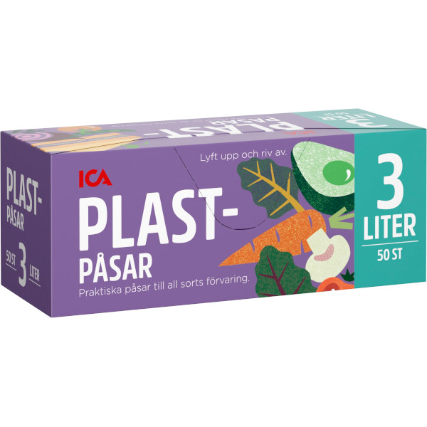 ICA Plastpåsar 3L