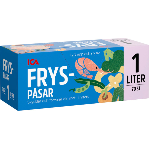 ICA Fryspåsar 1L