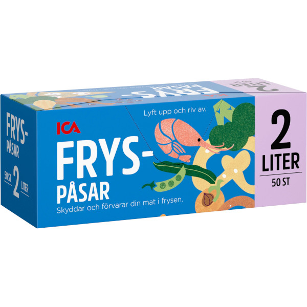ICA Fryspåsar 2L