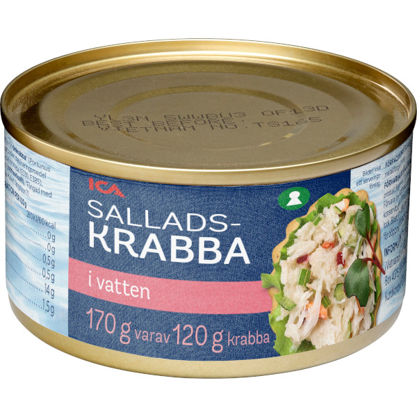 ICA Salladskrabba Vatten