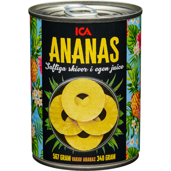 ICA Ananas Skivor