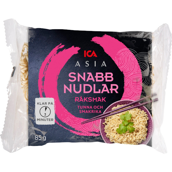 ICA Asia Snabbnudlar Räksmak