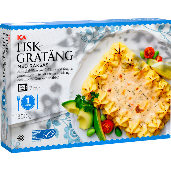 ICA Fiskgratäng Räksås