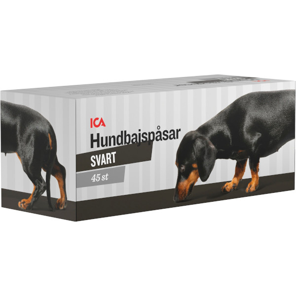 ICA Hundbajspåsar Svart