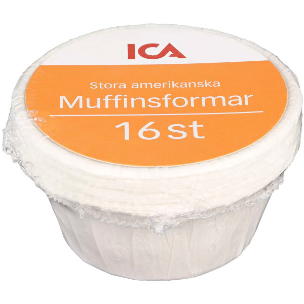 ICA Muffinsformar Stora Amerikanska