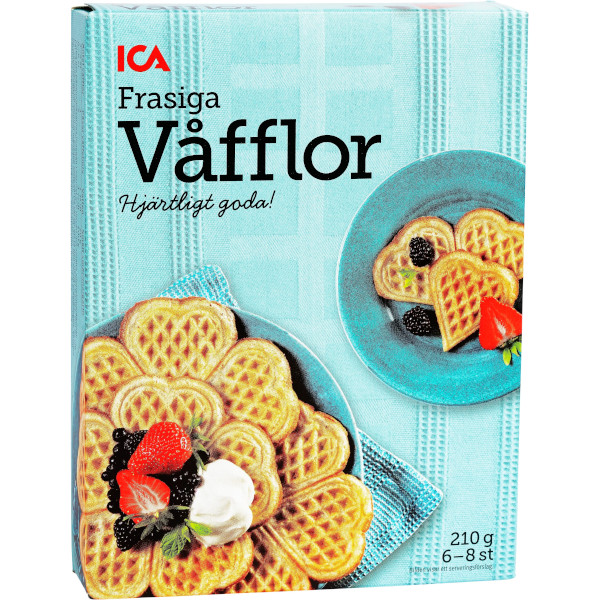 ICA Våfflor Mix