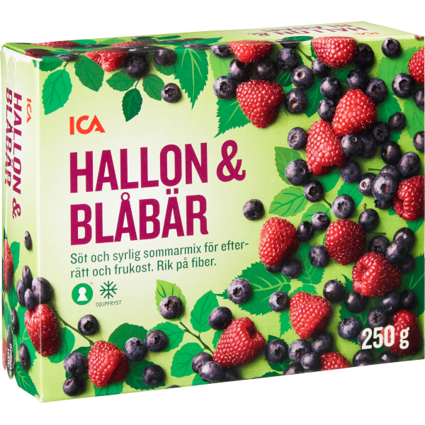 ICA Hallon & Blåbär