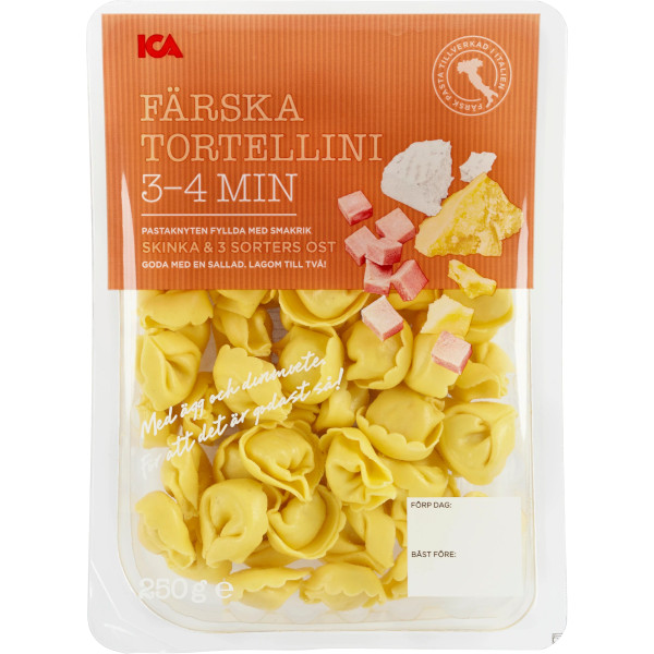 ICA Tortellini Skinka & 3 Sorters Ost