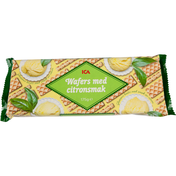ICA Wafers Citronsmak