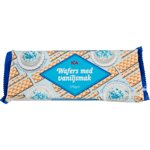 ICA Wafers Vaniljsmak
