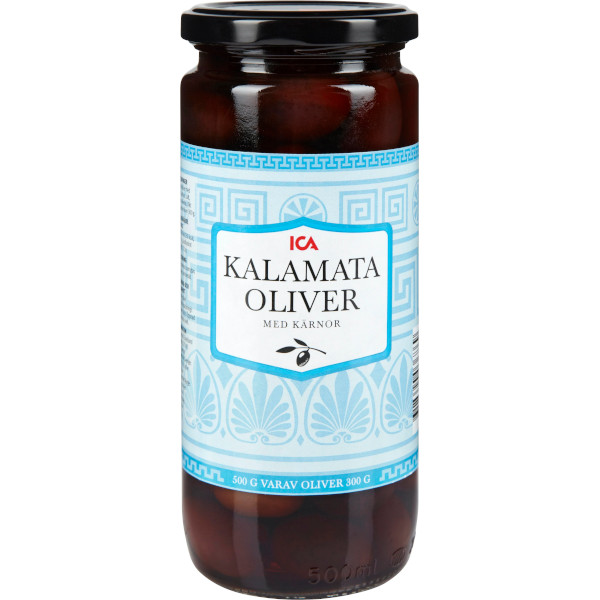 ICA Kalamataoliver Med Kärnor