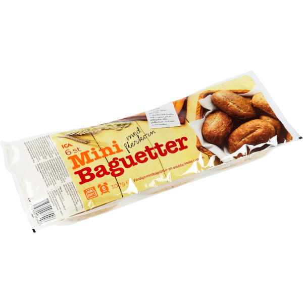 ICA Minibaguetter Flerkorn
