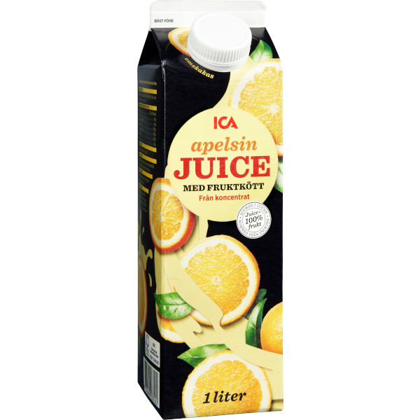 ICA Apelsinjuice Fruktkött