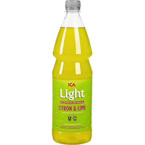 ICA Lättdryck Light Citron & Lime