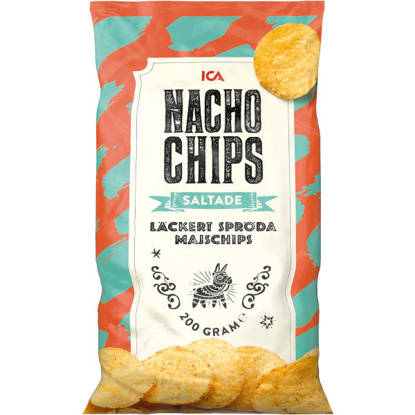 ICA Nachochips Saltade