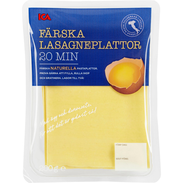 ICA Lasagneplattor