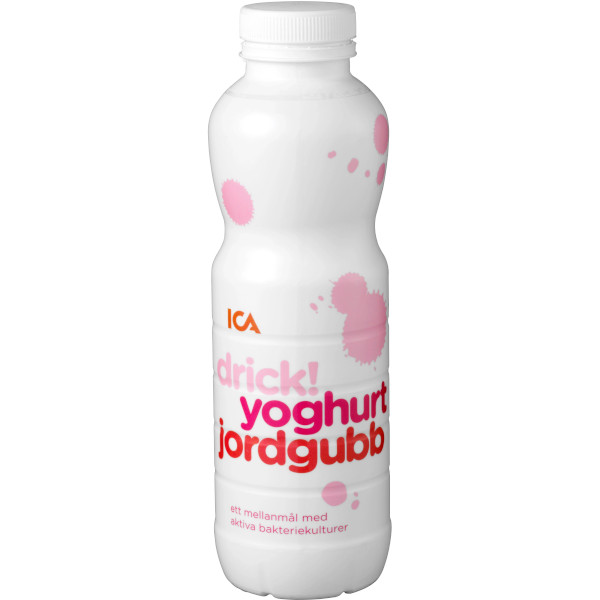 ICA Drickyoghurt Jordgubb