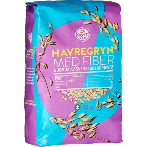 ICA Gott Liv Havregryn Fiber