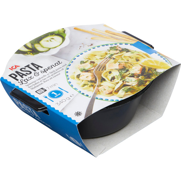 ICA Pasta Lax & Spenat