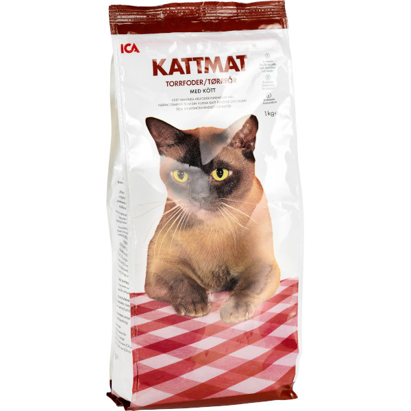 ICA Torrfoder Kattmat Kött