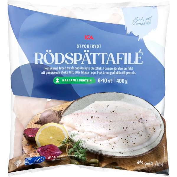 ICA Rödspättafiléer