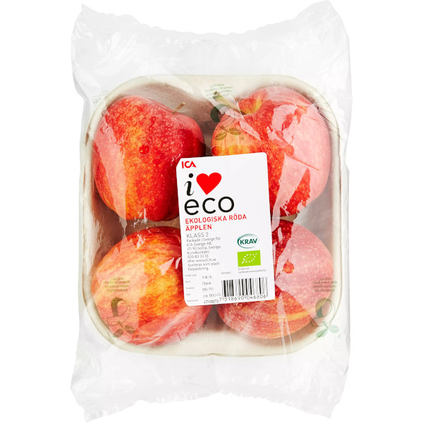 ICA I Love Eco Äpplen Röda Ekologiska